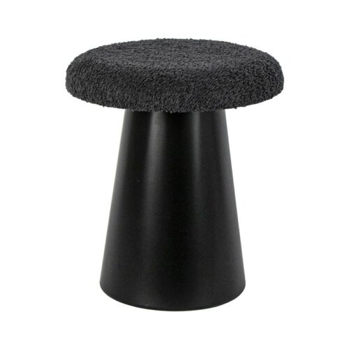 ΣΤΡΟΓΓΥΛΟ ΜΕΤΑΛΛΙΚΟ ΣΚΑΜΠΟ Fylliana FL4201 ΜΑΥΡΟ ΧΡΩΜΑ 35x40εκ