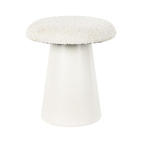 ΣΤΡΟΓΓΥΛΟ ΜΕΤΑΛΛΙΚΟ ΣΚΑΜΠΟ Fylliana FL4201 ΜΠΕΖ ΧΡΩΜΑ 35x40εκ