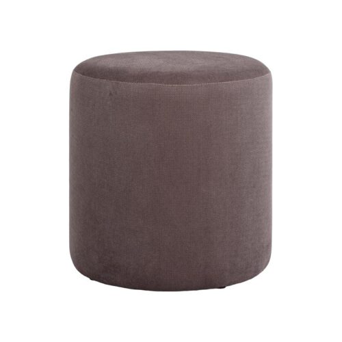 ΤΑΜΠΟΥΡΕ-ΣΚΑΜΠΟ ΣΤΡΟΓΓΥΛΟ Fylliana Circlo ΚΑΦΕ ΧΡΩΜΑ 34x35εκ