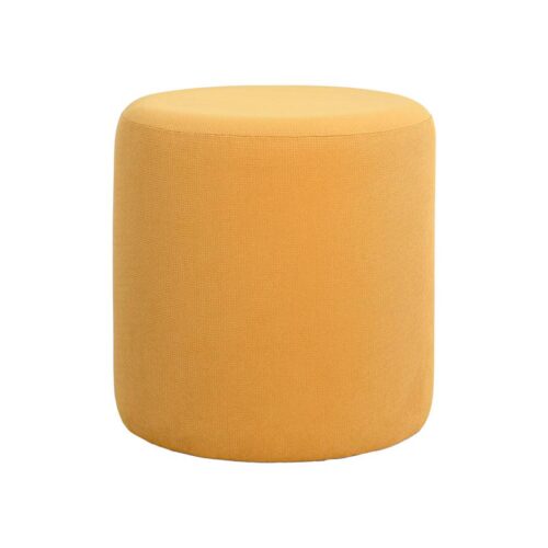 ΤΑΜΠΟΥΡΕ-ΣΚΑΜΠΟ ΣΤΡΟΓΓΥΛΟ Fylliana Circlo ΚΙΤΡΙΝΟ ΧΡΩΜΑ 34x35εκ