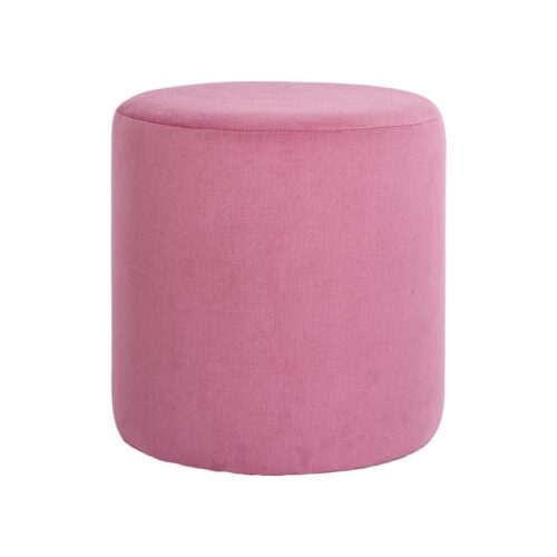 ΤΑΜΠΟΥΡΕ-ΣΚΑΜΠΟ ΣΤΡΟΓΓΥΛΟ Fylliana Circlo ΡΟΖ ΧΡΩΜΑ 34x35εκ