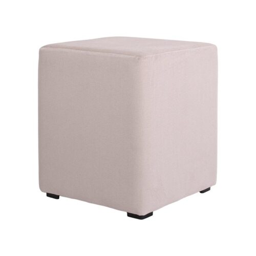 ΤΑΜΠΟΥΡΕ-ΣΚΑΜΠΟ ΤΕΤΡΑΓΩΝΟ Fylliana Boxy ΜΠΕΖ ΧΡΩΜΑ 35x35x41εκ