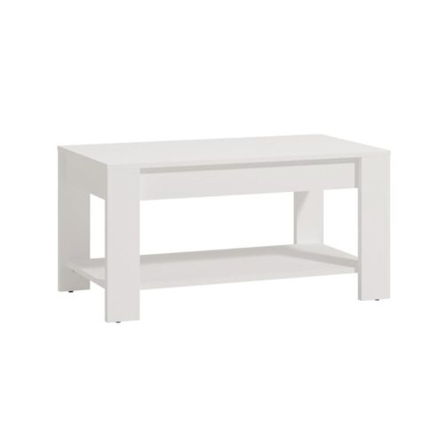 ΤΡΑΠΕΖΑΚΙ ΣΑΛΟΝΙΟΥ CLENT ΛΕΥΚΟ ΧΡΩΜΑ 90x50x45εκ