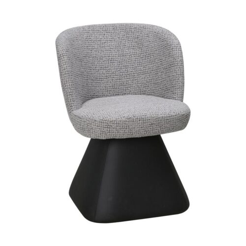 ΠΕΡΙΣΤΡΕΦΟΜΕΝΗ ΠΟΛΥΘΡΟΝΑ Fylliana FL24137 ΓΚΡΙ-ΜΑΥΡΟ ΧΡΩΜΑ 58x60x79εκ