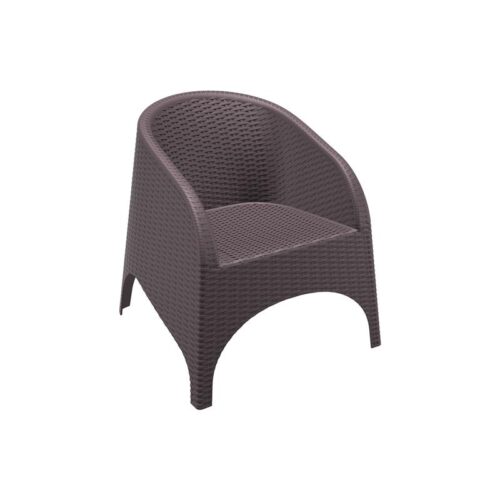 ΠΟΛΥΘΡΟΝΑ ARUBA ΚΑΦΕ  80*75*74*44