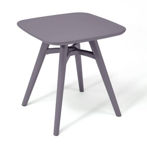 ΤΕΤΡΑΓΩΝΟ ΤΡΑΠΕΖΑΚΙ ΚΗΠΟΥ ΜΕ ABS ΕΠΙΦΑΝΕΙΑ FYLLIANA FL8863 ΓΚΡΙ ΧΡΩΜΑ 71x74εκ