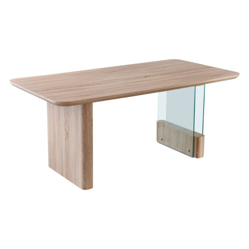 Tραπέζι Faghan pakoworld καφέ mdf 180x90x76εκ 093-000034