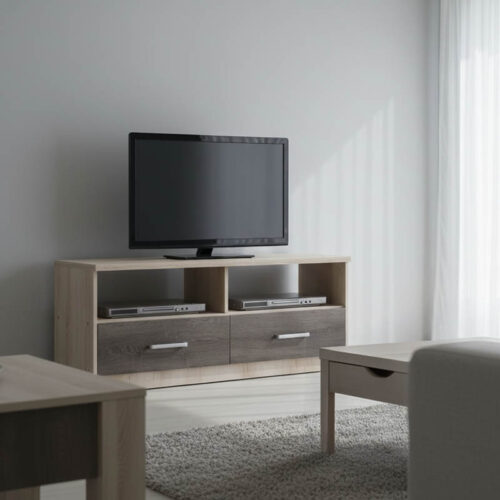 Έπιπλο τηλεόρασης OLYMPUS pakoworld χρώμα castillo-toro 120x39,5x50εκ 123-000018