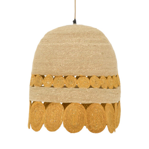 Φωτιστικό οροφής Amide Inart E27 φυσικό Φ50x125εκ 311-000018