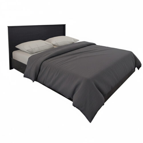 Κρεβάτι Athos pakoworld σε wenge απόχρωση 160x200εκ 383-000102