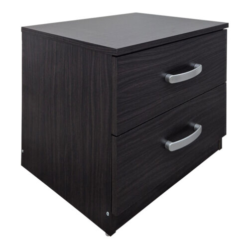 Κομοδίνο Athos pakoworld σε wenge απόχρωση 48x40x41.5εκ 383-000107