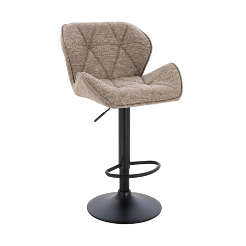 Σκαμπό Comfort ύφασμα γκρεζ 53 x 52 x 91-111cm 200-120 Varossi