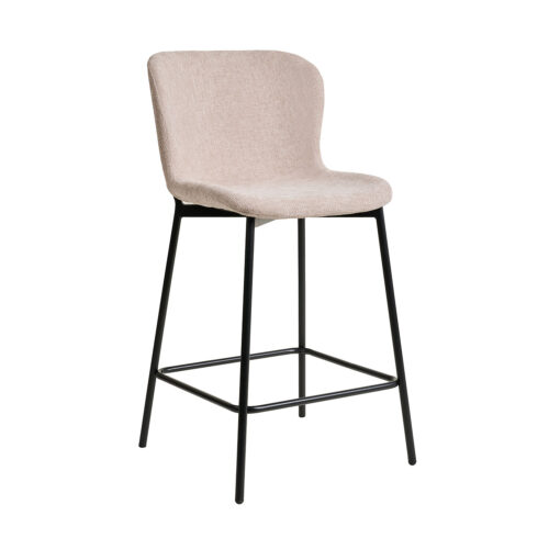 Σκαμπό Melina-Bar μπεζ 55 x 48 x 95cm 200-125 Varossi