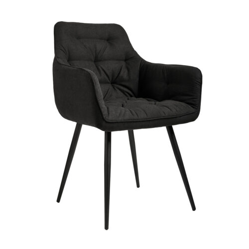 Πολυθρόνα Dalia Μαύρο 56 x 75 x 85cm 300-349 Varossi