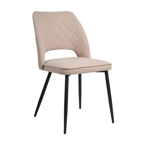Καρέκλα Kristy Μπεζ 45 x 57 x 83cm 300-364 Varossi