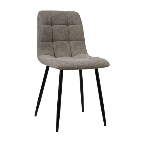 Καρέκλα Loris γκρεζ 46 x 54.5 x 89cm 300-404 Varossi