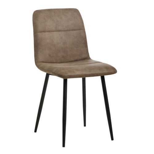 Καρέκλα Paolina special μόκα 42 x 53 x 87cm 300-406 Varossi