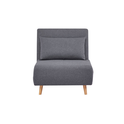 Πολυθρόνα - Κρεβάτι Scoop - 80 γκρι 80 x 91 x 84cm 400-002 Varossi