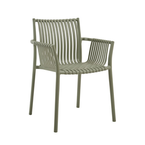 Πολυθρόνα Zanett λαδί 59 x 56 x 82cm 900-324 Varossi