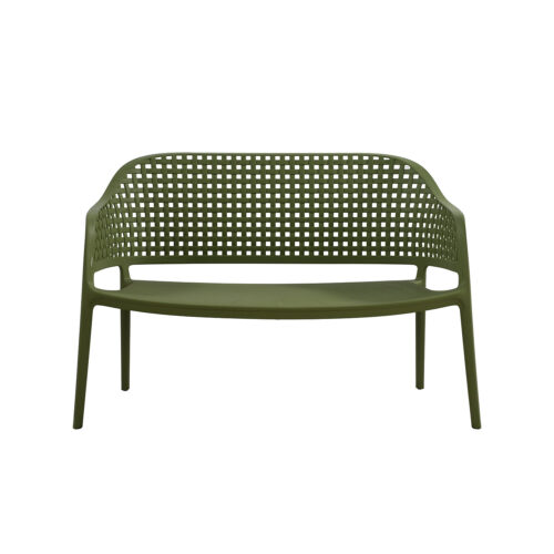 Καναπές Cuba-S λαδί 123 x 68 x 82cm 900-342 Varossi