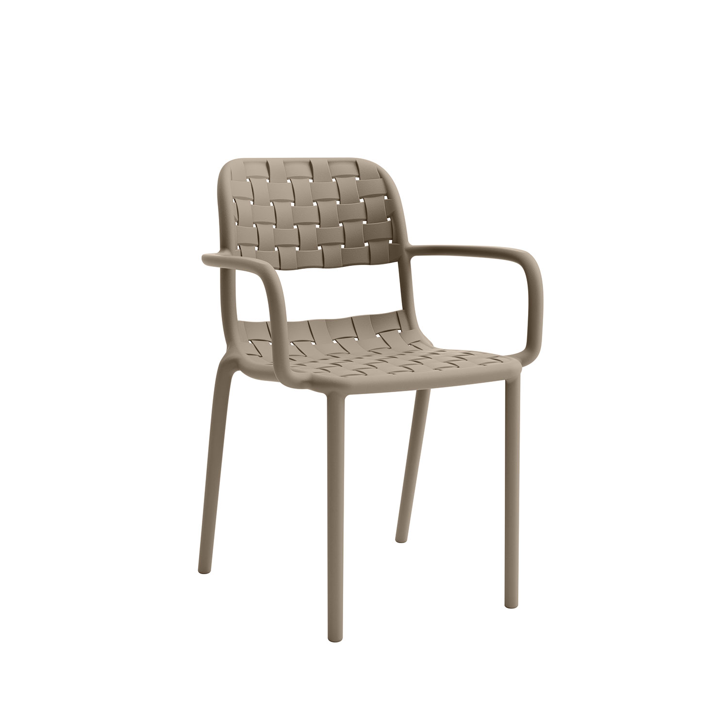 Πολυθρόνα Tonic μόκα 55 x 57 x 82cm 900-346 Varossi