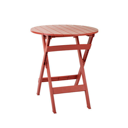 Τραπέζι Orbit κοραλί Φ62 x 70cm 900-378 Varossi