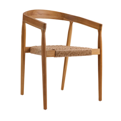 Πολυθρόνα Amora Φυσικό 58 x 55 x 78.5cm 901-005 Varossi