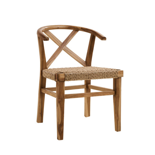 Καρέκλα MARILIA φυσικό 54 x 65 x 79cm 901-039 Varossi