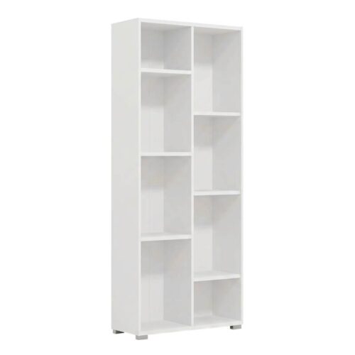 ΒΙΒΛΙΟΘΗΚΗ Fylliana Modulus 4 ΛΕΥΚΟ ΧΡΩΜΑ 70x33x142εκ