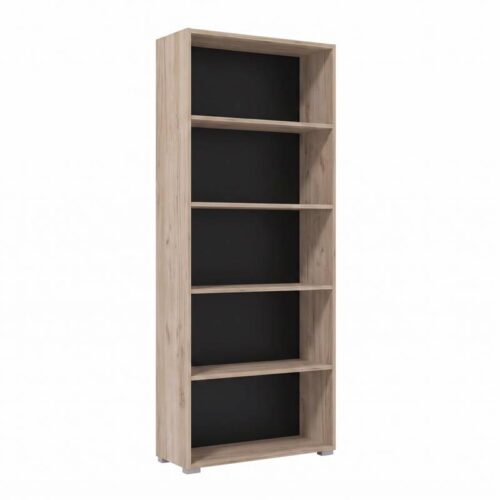 ΒΙΒΛΙΟΘΗΚΗ Fylliana Ordina 5 GREY OAK ΧΡΩΜΑ 70x25x177εκ