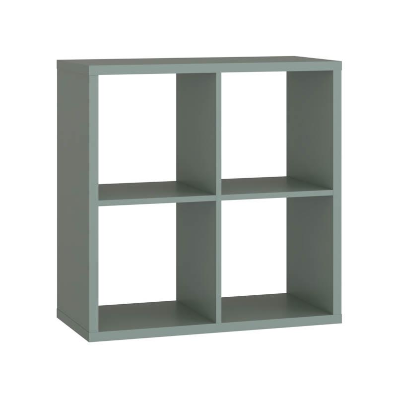 ΒΙΒΛΙΟΘΗΚΗ MONTARO SAGE ΧΡΩΜΑ 73x33x73εκ