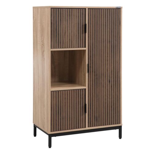 ΒΙΤΡΙΝΑ Fylliana Rythmos SONOMA-WALLNUT ΧΡΩΜΑ 70x40x120εκ