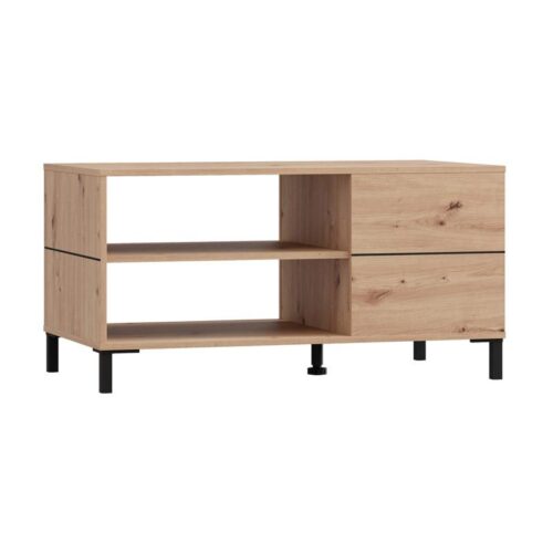 ΤΡΑΠΕΖΑΚΙ ΣΑΛΟΝΙΟΥ MARRON ARTISAN-ΜΑΥΡΟ ΜΑΤ 102x55x52εκ